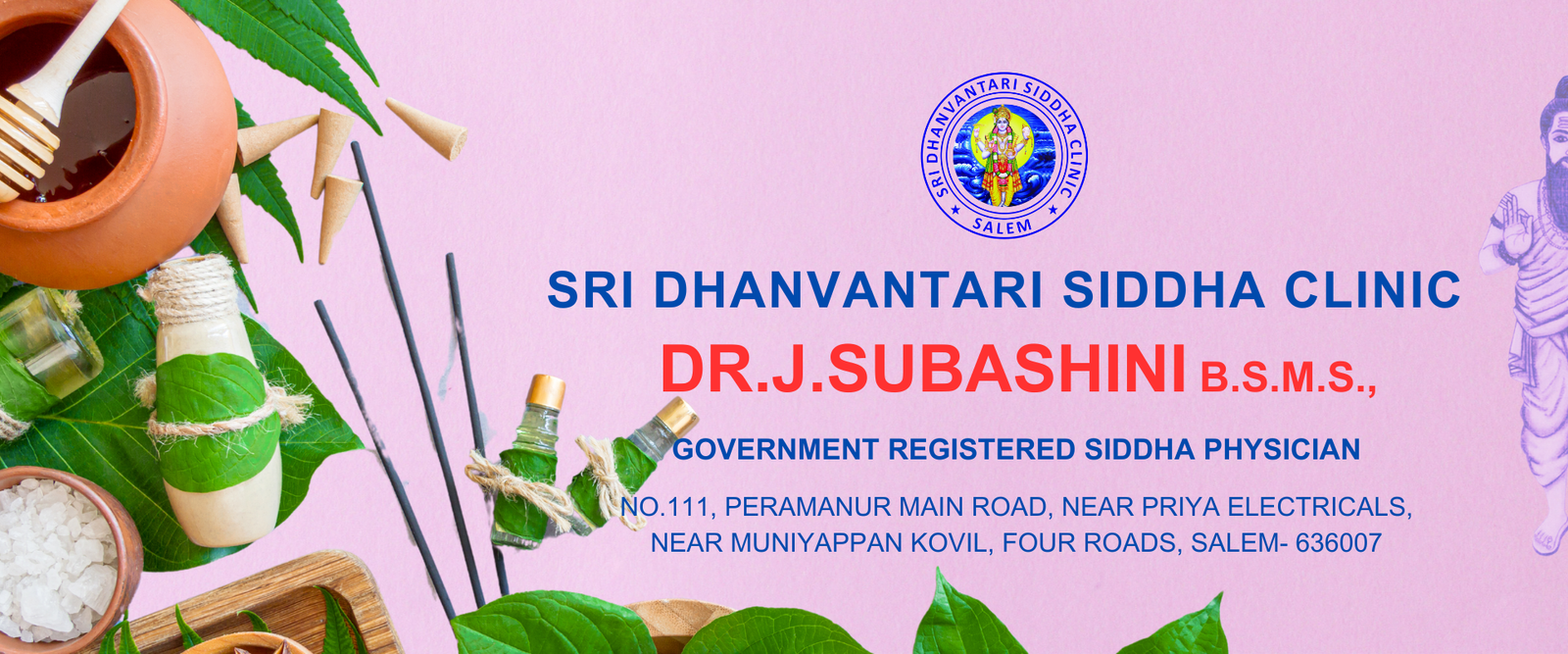 Sri Dhanvantari Siddha is The Best Siddha Clinic In Salem